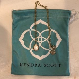 Kendra Scott pearl stone necklace